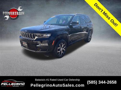 Diamond Black Crystal Pearlcoat 2023 Jeep Grand Cherokee Limited