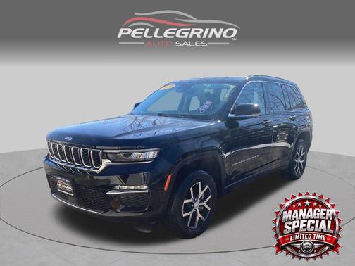 Diamond Black Crystal Pearlcoat 2023 Jeep Grand Cherokee Limited