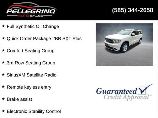2019 Dodge Durango SXT Plus
