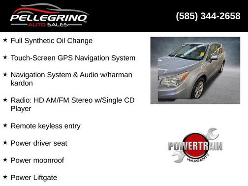 2015 Subaru Forester 2.5i Limited