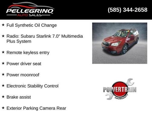 2018 Subaru Forester 2.5i Premium