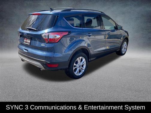 Blue Metallic 2018 Ford Escape SEL