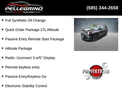 2017 Jeep Renegade Altitude