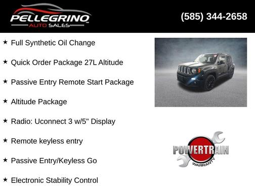 2017 Jeep Renegade Altitude