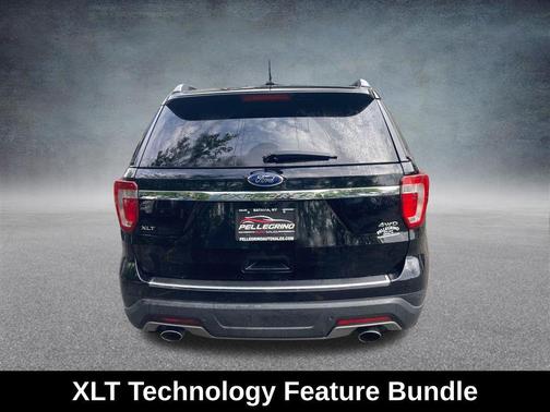 Shadow Black 2018 Ford Explorer XLT
