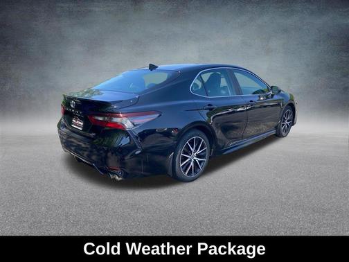 Midnight Black Metallic 2023 Toyota Camry SE