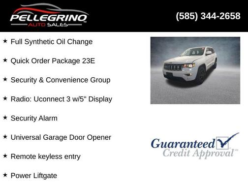 2017 Jeep Grand Cherokee Laredo