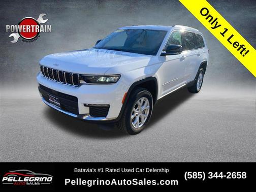 Bright White Clearcoat 2023 Jeep Grand Cherokee L Limited