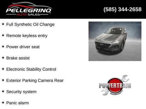 2019 Hyundai SANTA FE SEL 2.4