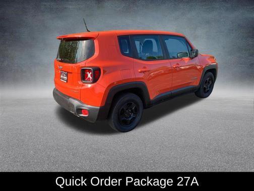 Omaha Orange 2017 Jeep Renegade Sport