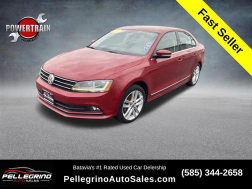 Cardinal Red Metallic 2017 Volkswagen Jetta 1.8T SEL