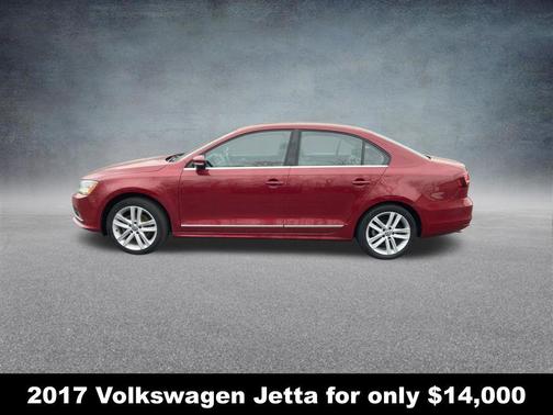 Cardinal Red Metallic 2017 Volkswagen Jetta 1.8T SEL