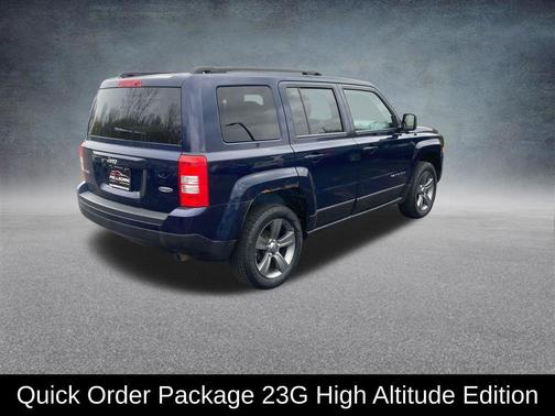 True Blue Pearlcoat 2015 Jeep Patriot High Altitude Edition