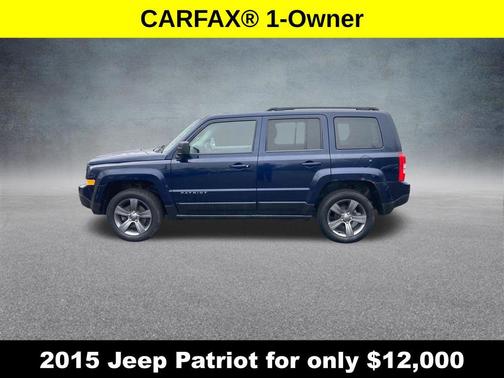 True Blue Pearlcoat 2015 Jeep Patriot High Altitude Edition