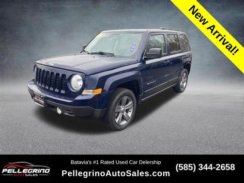 True Blue Pearlcoat 2015 Jeep Patriot High Altitude Edition