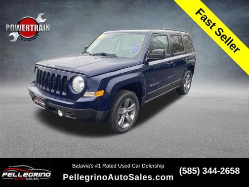 True Blue Pearlcoat 2015 Jeep Patriot High Altitude Edition