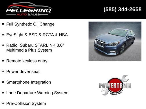 2018 Subaru Legacy Premium