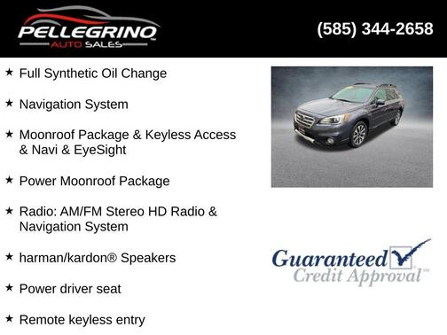 2015 Subaru Outback 3.6R Limited