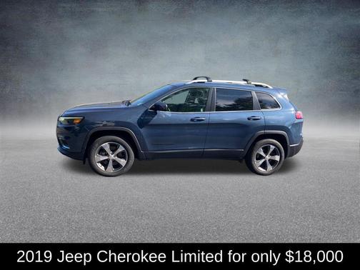 Blue Shade Pearlcoat 2019 Jeep Cherokee Limited