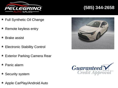 2022 Toyota Corolla LE