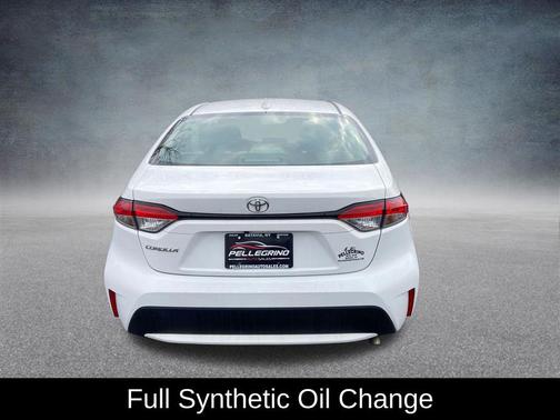 White 2022 Toyota Corolla LE