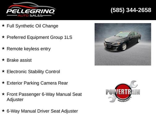 2017 Chevrolet Malibu 1LS