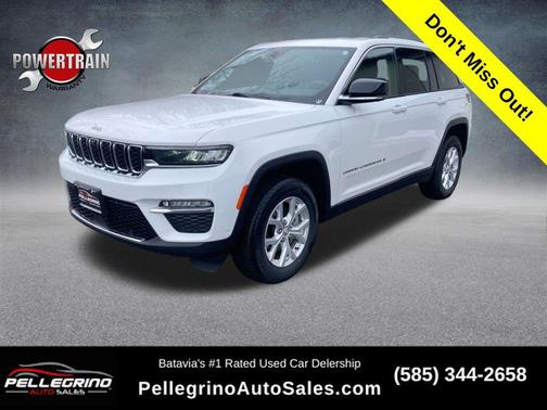Bright White Clearcoat 2023 Jeep Grand Cherokee Limited