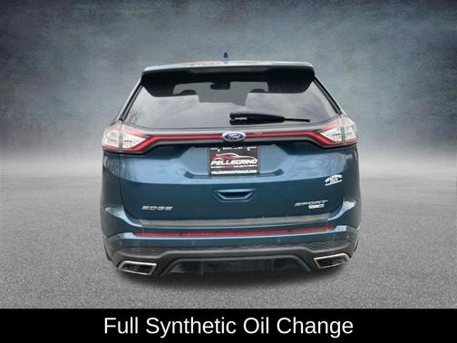 Blue Metallic 2016 Ford Edge Sport