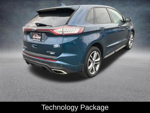 Blue Metallic 2016 Ford Edge Sport
