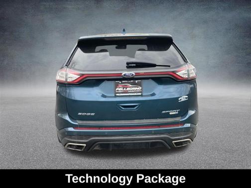 Blue Metallic 2016 Ford Edge Sport