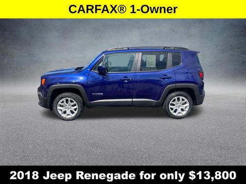 Jetset Blue 2018 Jeep Renegade Latitude
