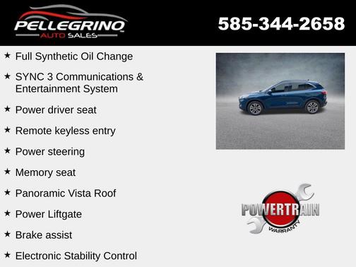 Dark Persian Green Metallic 2020 Ford Escape SEL