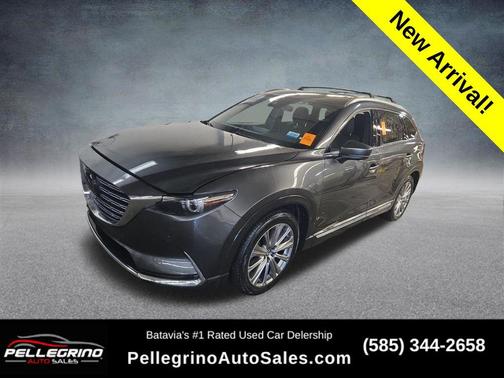Machine Gray Metallic 2021 Mazda CX-9 Signature