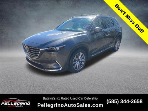 Machine Gray Metallic 2021 Mazda CX-9 Signature
