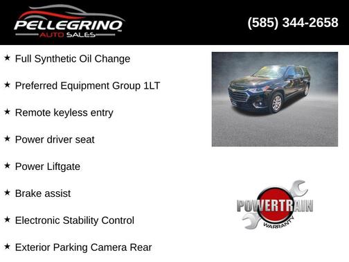 2018 Chevrolet Traverse LT Cloth