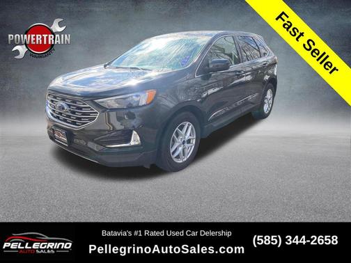 Green Metallic 2022 Ford Edge SEL