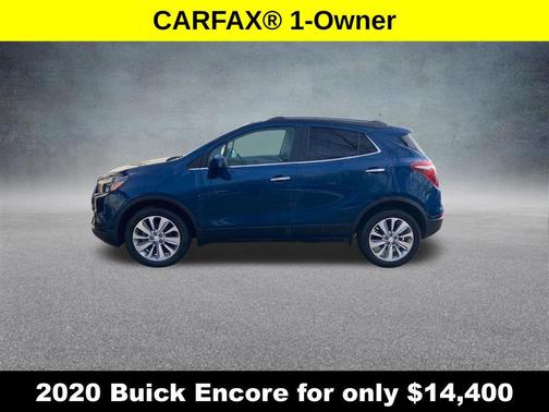 Deep Azure Metallic 2020 Buick Encore Preferred