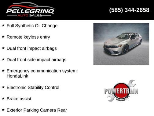 2022 Honda Civic Sport