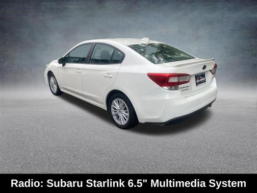 Crystal White Pearl 2018 Subaru Impreza 2.0i Premium