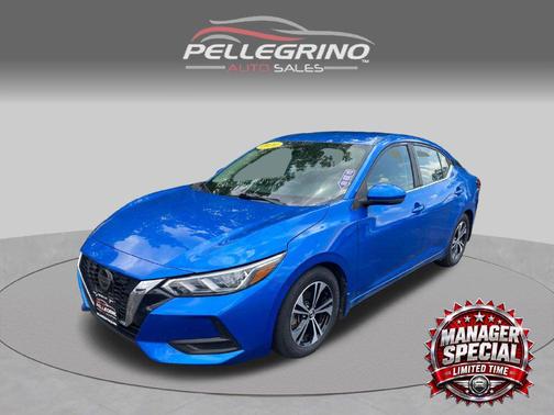 Electric Blue Metallic 2020 Nissan Sentra SV