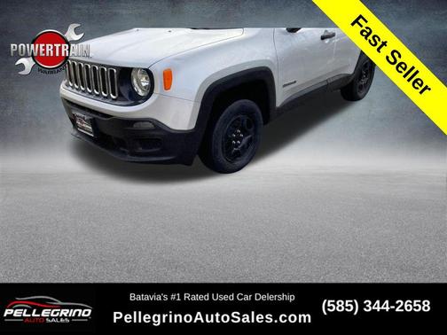 Glacier Metallic 2018 Jeep Renegade Sport