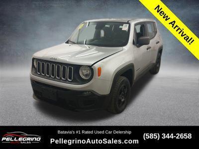 Glacier Metallic 2018 Jeep Renegade Sport