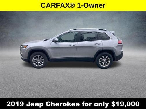 Billet Silver Metallic Clearcoat 2019 Jeep Cherokee Latitude Plus