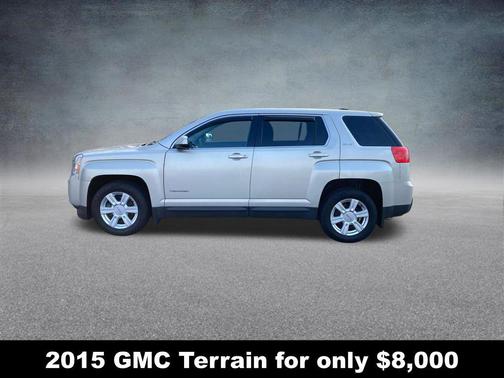 Champagne Silver Metallic 2015 GMC Terrain SLE-1