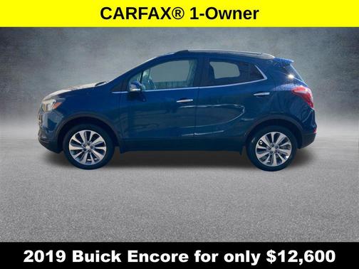 Deep Azure Metallic 2019 Buick Encore Preferred