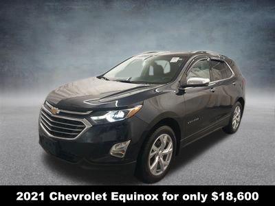 Midnight Blue Metallic 2021 Chevrolet Equinox Premier w/1LZ