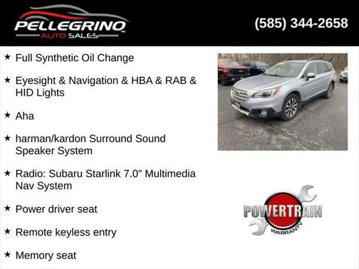 2017 Subaru Outback 2.5i Limited