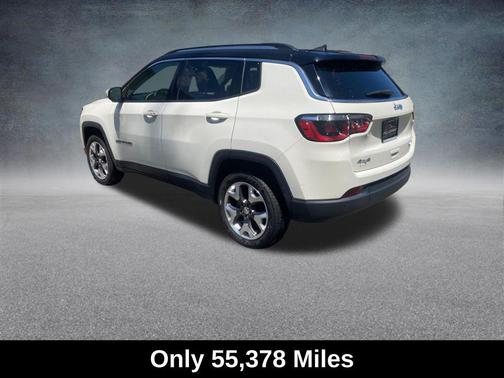 White Clearcoat 2018 Jeep Compass Limited