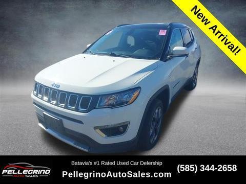 White Clearcoat 2018 Jeep Compass Limited