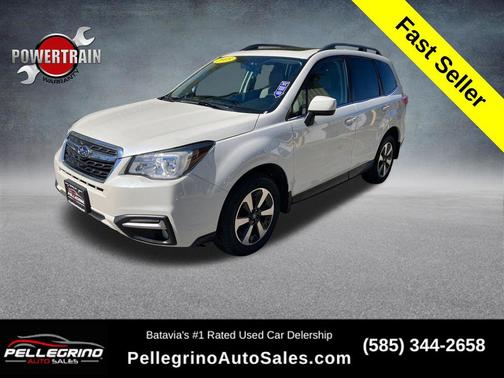 Crystal White Pearl 2018 Subaru Forester 2.5i Limited